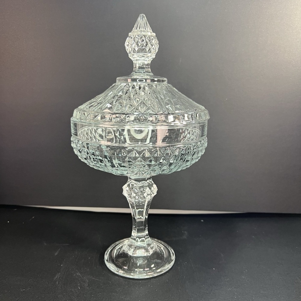 Vintage Wentworth circleware 11.5" pedestal candy dish new in the box